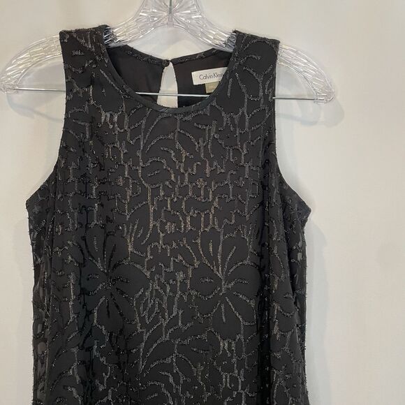 Calvin Klein Cocktail Dress Black 6 - Picture 4 of 10